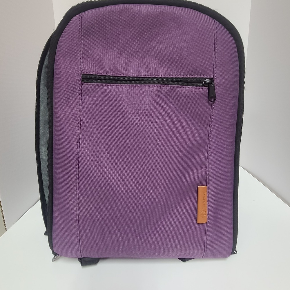 TARION Camera Backpack Bag Small with Laptop Sleeve Purple New